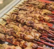 Lamb Skewers with Red Willow
