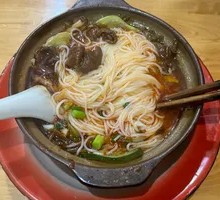 Spicy and Sour Pork Intestine Rice Noodles