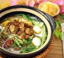 Three Delicacies Intestine Rice Noodles