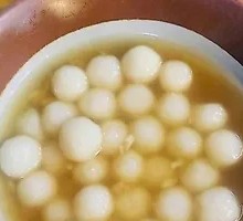 Glutinous Rice Balls in Fermented Rice Soup