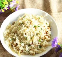 Potato and Pork Fried Rice