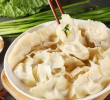 Shrimp, Leek, and Egg Dumplings