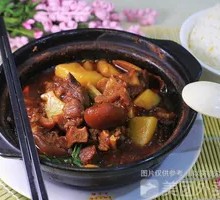 Braised Pig Trotter Rice