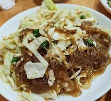 Bok Choy and Vermicelli Stir-fry