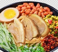 Braised Pork with Rice Noodles