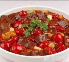 Spicy Pepper Blood Curd