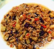 Minced Pork with Eggplant