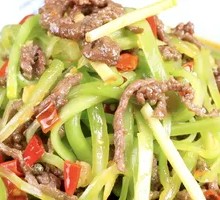 Beef丝 for Rice