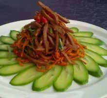 White Enoki Mushroom with Cordyceps Salad