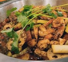 Spicy Squid and Shrimp