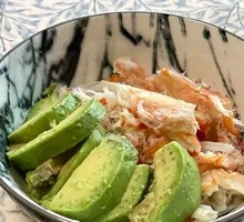 Avocado Crab Legs