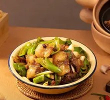 Sichuan-style Pork with Green Pepper and Scallion
