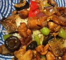 Pan-fried Chicken Rice Bowl