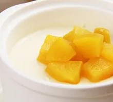 Apricot Double-Skin Milk Custard