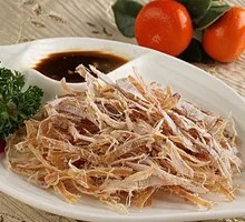 Grilled Torn Squid