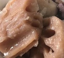Lotus Root Stewed with Preserved Pork Ribs