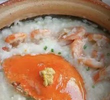 Signature Shrimp and Crab Rice Porridge