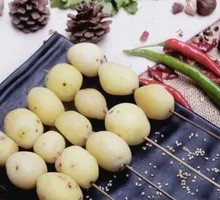 Potato Skewers