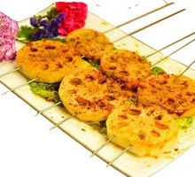 Charcoal-Roasted Lotus Root Slices