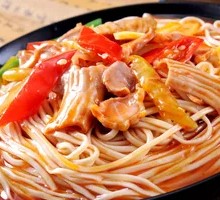 Traditional Ciqikou Chicken Offal Rice Noodles