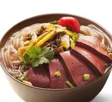 Pickled Chili Duck Blood Spicy Rice Noodles