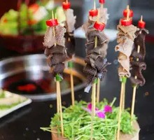 Braised Tripe Skewers