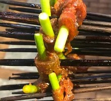 Garlic Shoots with Beef