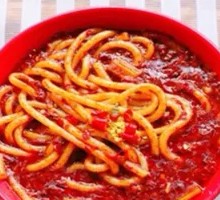 Kimchi Stir-Fried Fish and Crab Sticks