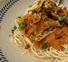 Fried Sauce Potato Mashed Noodles