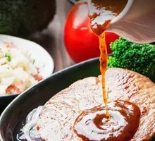 Classic Steak on Iron Plate