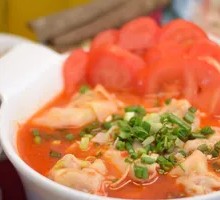 Tomato Soup Dumplings