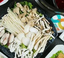 Assorted Rare Mountain Mushrooms Platter