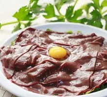 Freshly Sliced Beef Liver
