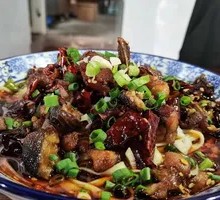 Spicy Chicken Rice Noodles