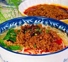Dan Dan Noodles with Pork Sauce