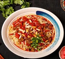 Pickled Chili Pork Noodles