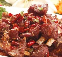 Charcoal-grilled Lamb Ribs