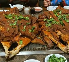Charcoal-Grilled Ox Head