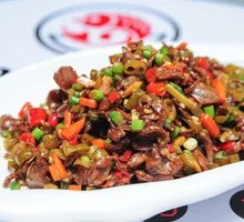 Spicy Pepper Chicken Offal