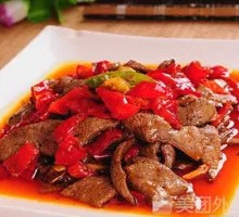 Sichuan-style Pickled Pepper Pork Liver