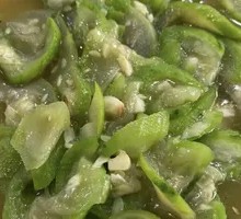 Stir-Fried Loofah