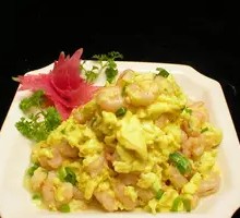 Egg and Shrimp Mixed Grain Rice
