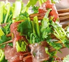 Cilantro Beef Skewers