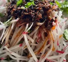 Cold-Mixed Radish Strips