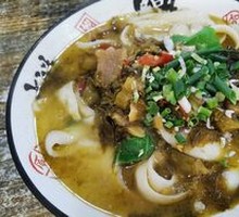 酸菜刀削面
