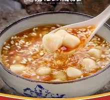 Red Sugar Fermented Rice Ball Soup