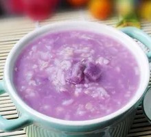 Purple Sweet Potato Oatmeal