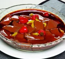 Spicy and Sour Duck Blood
