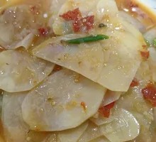 Sour and Spicy Potato Slices