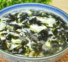 Seaweed and Egg Soup